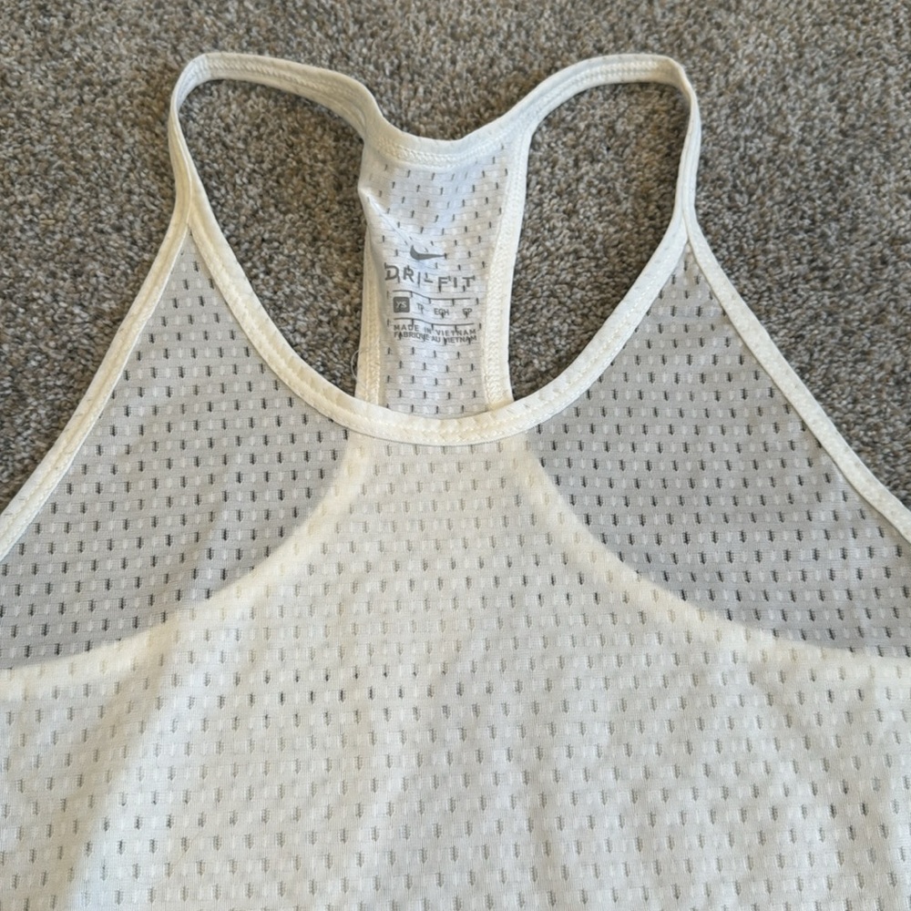 NWT Nike Mesh Racerback Tank Top - Picture 2 of 8